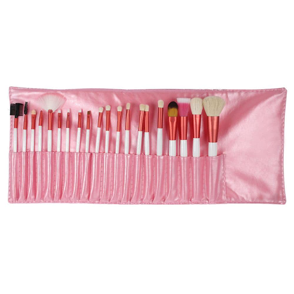 20Pcs Professional Essential Cosmetic Make Up Brushes Kit Chicuu