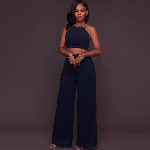 

Women Cami Two Piece Set Party Nightclub Outfit
