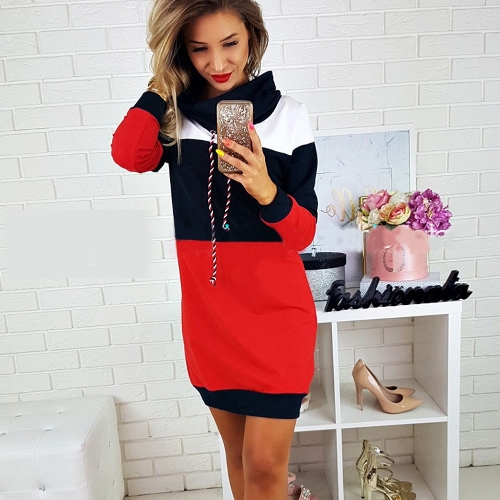 

Новые модные женские толстовки с длинным рукавом с длинным рукавом с длинным рукавом Средние длинные толстовки с капюшоном