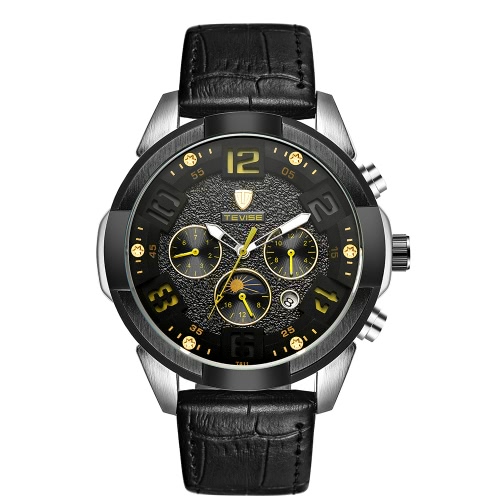 

TEVISE Luxury Water-Proof Automatic Men Mechanical Watch