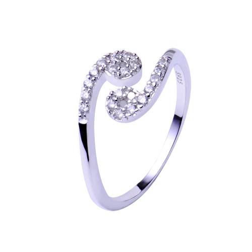 

Bling Bling 925 Sterling Silver 12 Zodiac Star Signs Open Ring