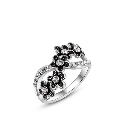 

Рокси моды Горячие продажи Урожай классический золото покрыло кольцо Циркон Rhinestone украшения для женщин девочек Подарочные