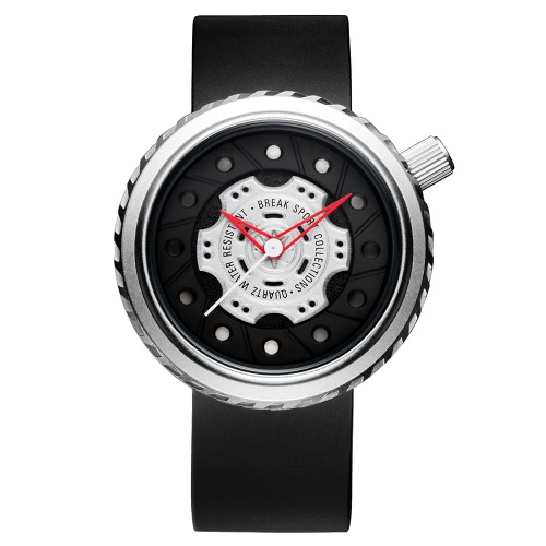 

Break New Fashion Innovative Quartz Silicone Men Watches