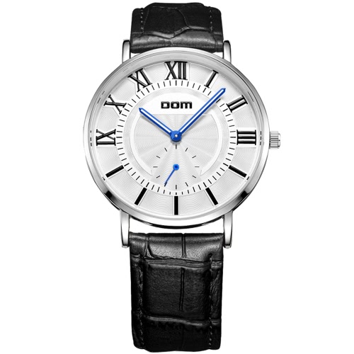 

DOM Brand Luxury Vintage Luminous Men Watch