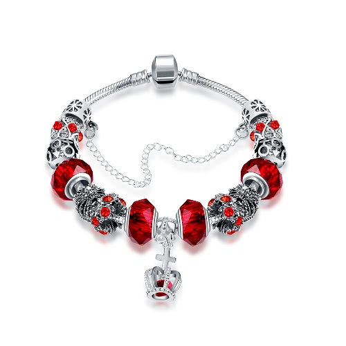 

Color Crystal Beads Europe Combined Bracelet